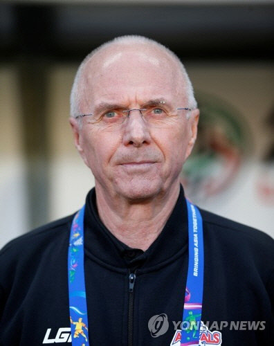 스벤 예란 에릭손 전 감독[EPA=연합뉴스]